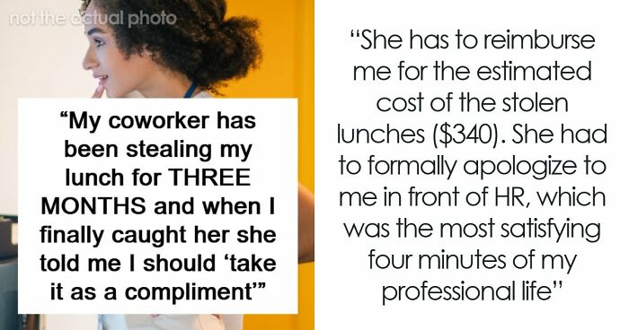 Person’s Lunch Keeps Disappearing, They Finally Find Out Why: “You Should Take It As A Compliment”