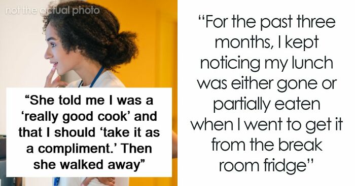 Person’s Lunch Keeps Disappearing, They Finally Find Out Why: “You Should Take It As A Compliment”