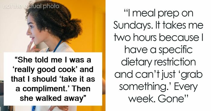 Person’s Lunch Keeps Disappearing, They Finally Find Out Why: “You Should Take It As A Compliment”