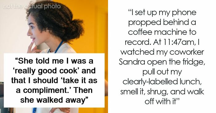 Person’s Lunch Keeps Disappearing, They Finally Find Out Why: “You Should Take It As A Compliment”