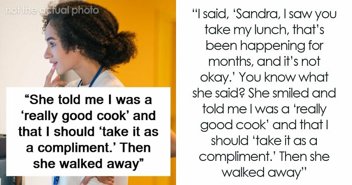 Person’s Lunch Keeps Disappearing, They Finally Find Out Why: “You Should Take It As A Compliment”