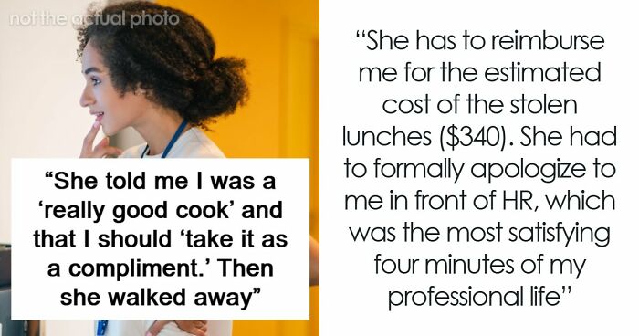 Person’s Lunch Keeps Disappearing, They Finally Find Out Why: “You Should Take It As A Compliment”
