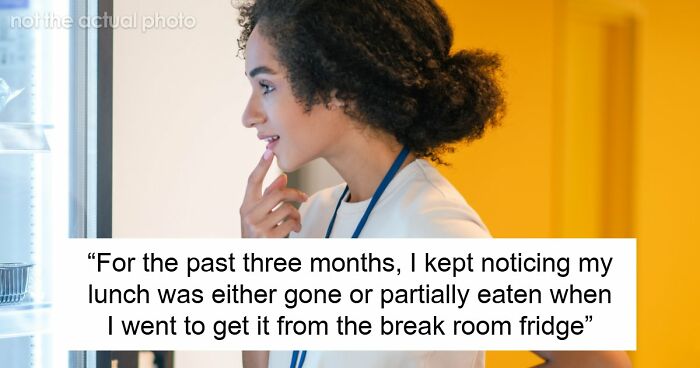Person’s Lunch Keeps Disappearing, They Finally Find Out Why: “You Should Take It As A Compliment”