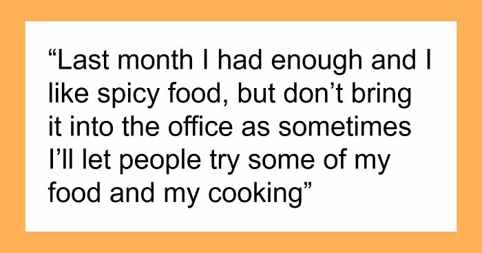 Office Food Thief Steals Ghost Pepper Chili And Runs To HR, Accidentally Speeds Up Their Own Firing