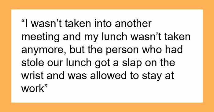 Office Food Thief Steals Ghost Pepper Chili And Runs To HR, Accidentally Speeds Up Their Own Firing