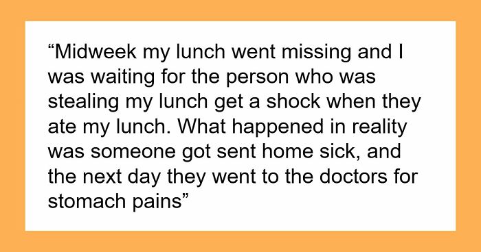 Office Food Thief Steals Ghost Pepper Chili And Runs To HR, Accidentally Speeds Up Their Own Firing