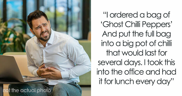Office Food Thief Steals Ghost Pepper Chili And Runs To HR, Accidentally Speeds Up Their Own Firing