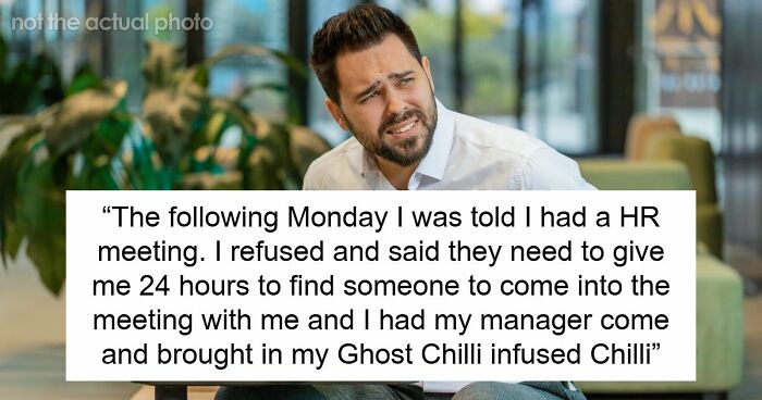 Office Food Thief Steals Ghost Pepper Chili And Runs To HR, Accidentally Speeds Up Their Own Firing