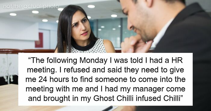 Office Food Thief Steals Ghost Pepper Chili And Runs To HR, Accidentally Speeds Up Their Own Firing