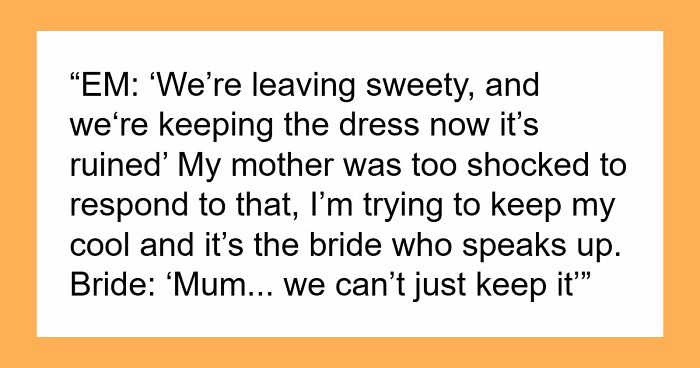Entitled Mom Ignores Bridal Shop Rules, Dumps Coffee On A $2K Dress And Ends The Day In Handcuffs