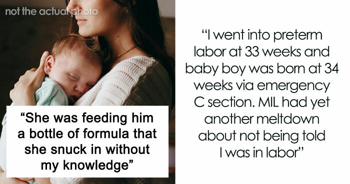 MIL Has Multiple Meltdowns Because The Parents Dared To Parent Their Baby Their Way
