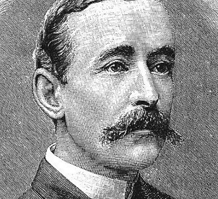 Engraved image of a man with mustache illustrating unsettling Wikipedia rabbit holes