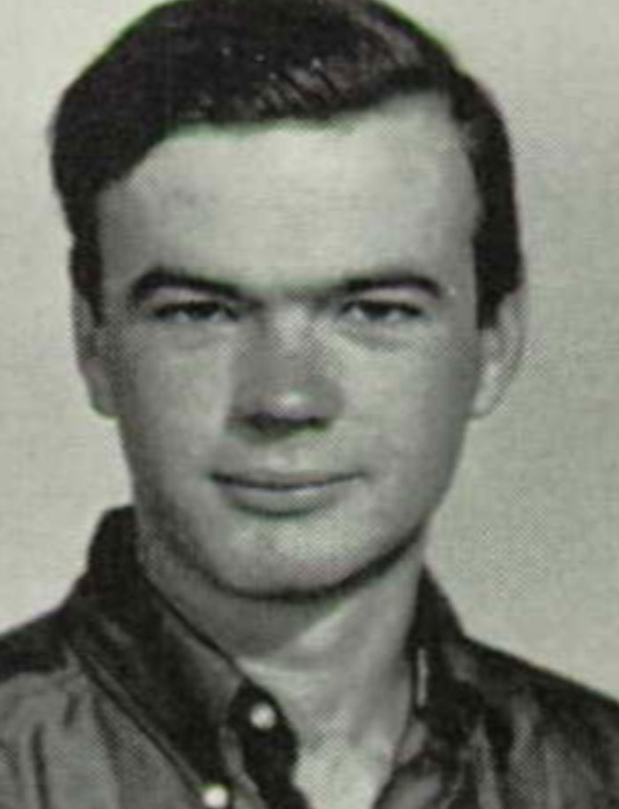 Black and white portrait of young man symbolizing Wikipedia rabbit holes
