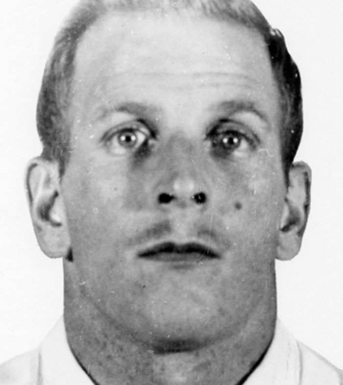 Mugshot of a man related to shocking facts about serial killers