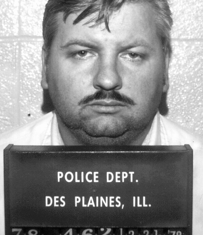 Mugshot of a serial killer from Des Plaines Police Department