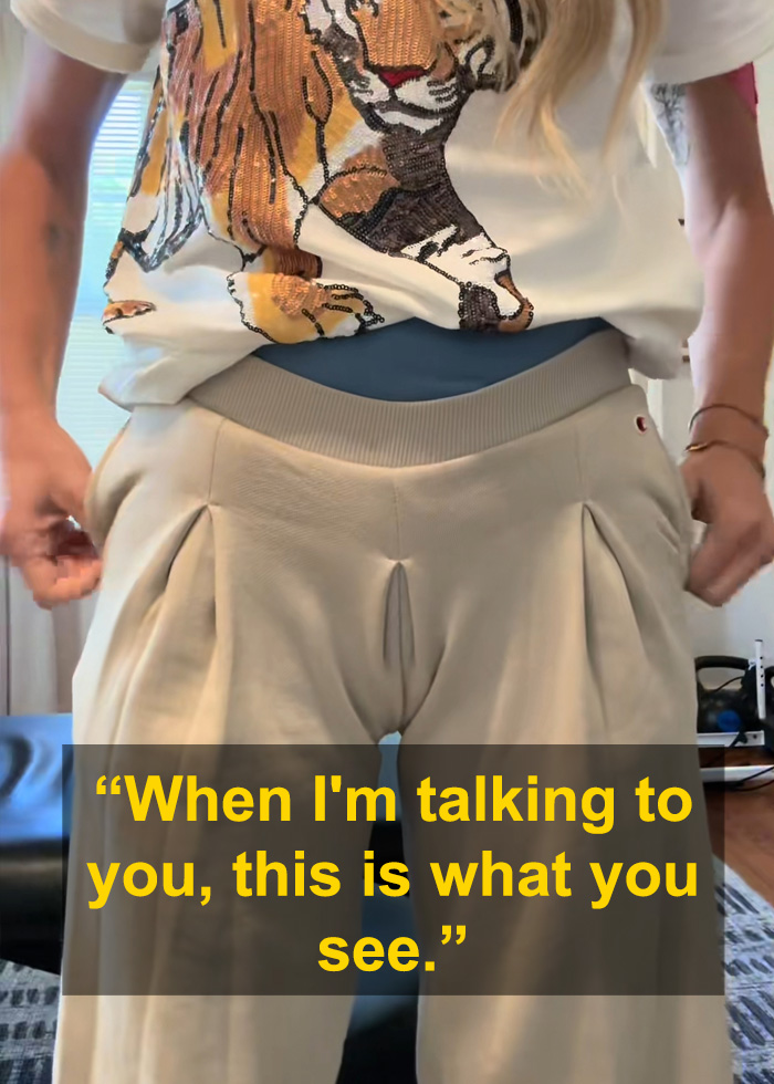 Customer Hilariously Calls Out Target Pants After Noticing Awkward Detail: "Men Designed These" Customer Hilariously Calls Out Target Pants After Noticing Awkward Detail: "Men Designed These"