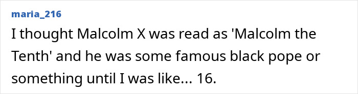 Late realization about Malcolm X pronunciation and identity confusion