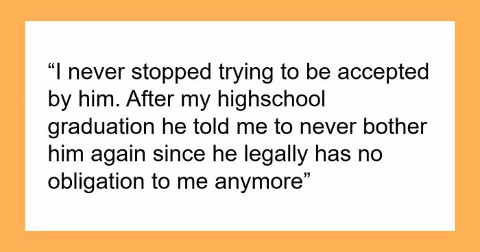 Son Unfairly Abandoned By Dad Reveals The Truth To His New Wife, Leads To Marriage Falling Apart