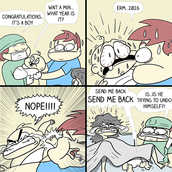 69 Hilarious Comics With Unexpected And Sometimes Dark Endings By SpaceboyCantLOL (New Pics)