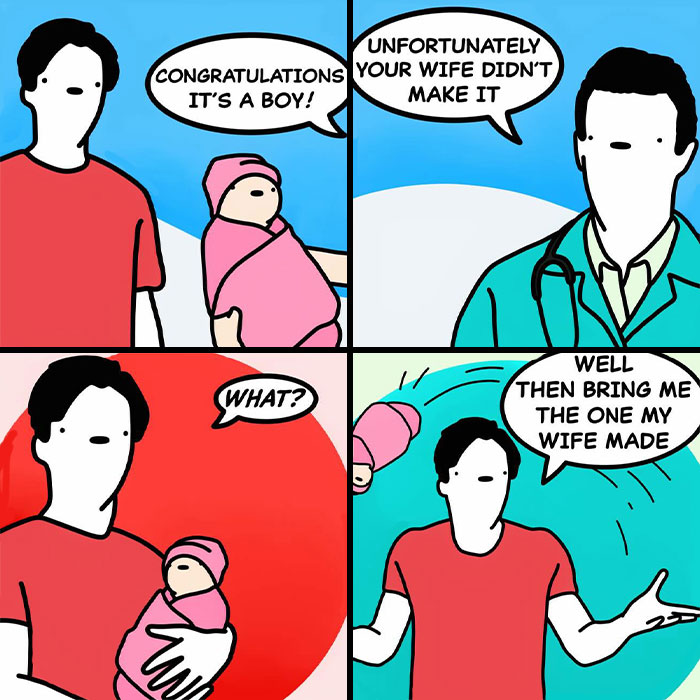 This Artist Uses Dark Humor To Tackle Social Issues And Politics In 43 New Comics