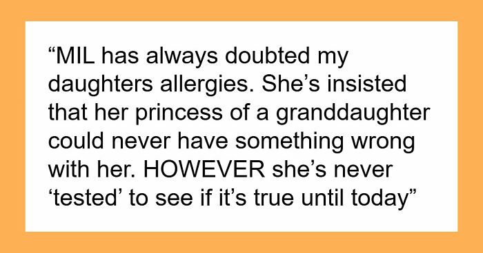 Woman Proves Grandkid’s Allergy Is Real By Sending Her To The ER, Parents File A Restraining Order