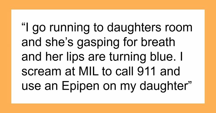 Woman Proves Grandkid’s Allergy Is Real By Sending Her To The ER, Parents File A Restraining Order