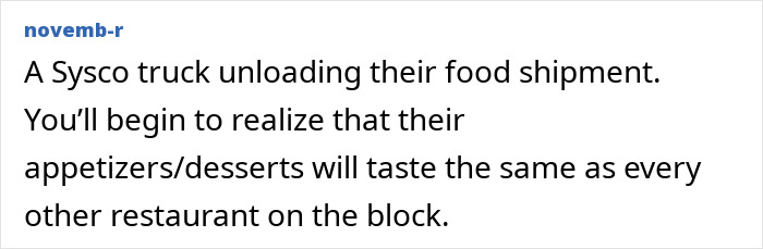 Sysco truck unloading food shipment signaling uniform restaurant appetizers