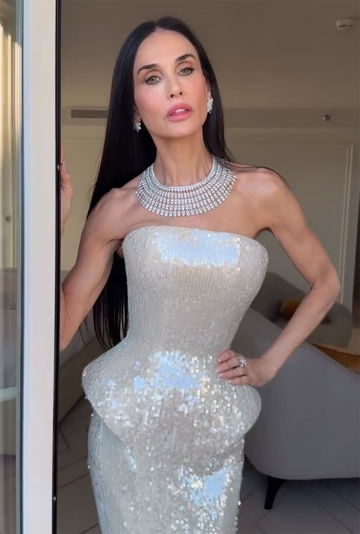 Demi Moore’s Arms Become Hot Topic At Cannes As Concern For Weight Loss In Hollywood Reaches New Heights Demi Moore’s Arms Become Hot Topic At Cannes As Concern For Weight Loss In Hollywood Reaches New Heights