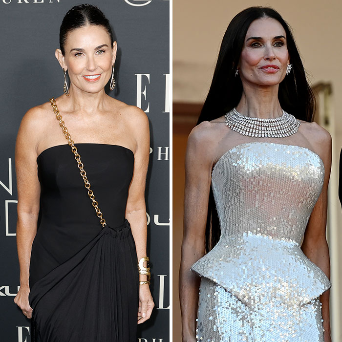 Demi Moore’s Arms Become Hot Topic At Cannes As Concern For Weight Loss In Hollywood Reaches New Heights Demi Moore’s Arms Become Hot Topic At Cannes As Concern For Weight Loss In Hollywood Reaches New Heights