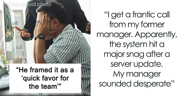 “I Am Not A Charity”: Company Calls Laid-Off Worker To Help Out, Is Shocked When He Refuses