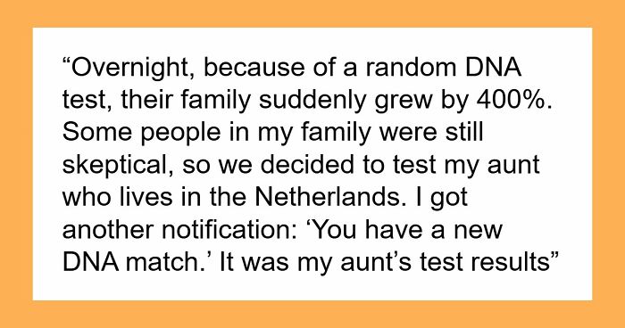 Couple Buys Discounted DNA Test As A Joke, Goes Wild As It Helps Solve Family’s 75-Year-Old Mystery