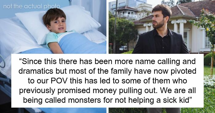 Couple Pay For Luxury Trips But Won’t Fund Their Own Sick Kid, Get Mad As Relatives Won’t “Chip In”
