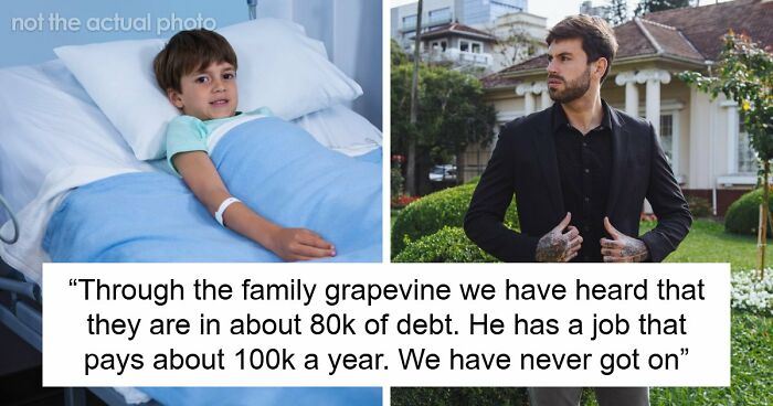 Couple Pay For Luxury Trips But Won’t Fund Their Own Sick Kid, Get Mad As Relatives Won’t “Chip In”
