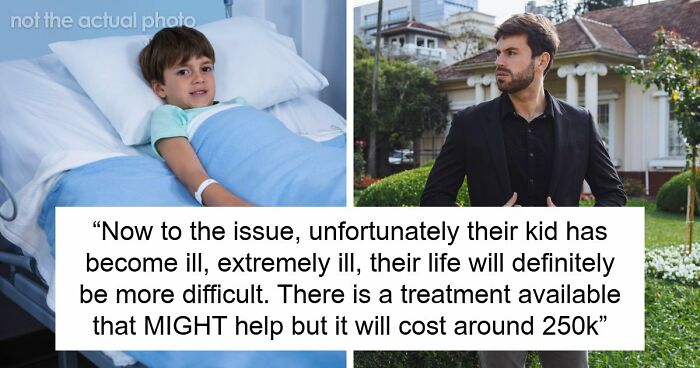 Couple Pay For Luxury Trips But Won’t Fund Their Own Sick Kid, Get Mad As Relatives Won’t “Chip In”