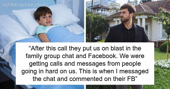 Couple Pay For Luxury Trips But Won’t Fund Their Own Sick Kid, Get Mad As Relatives Won’t “Chip In”