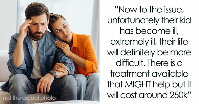 Couple Pay For Luxury Trips But Won’t Fund Their Own Sick Kid, Get Mad As Relatives Won’t “Chip In”