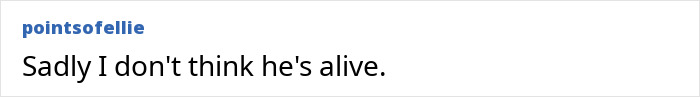 Comment doubting survival of missing child after years