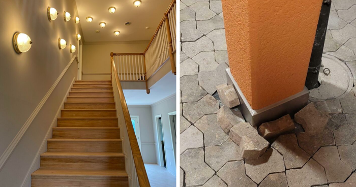 “Concrete Overflowed Out Of The Toilet”: Home Improvement Fails Ranging From Hilarious To Disastrous