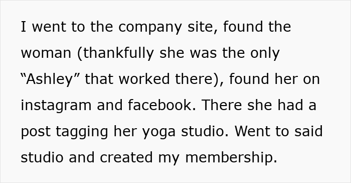 Finding a yoga teacher online for revenge plan
