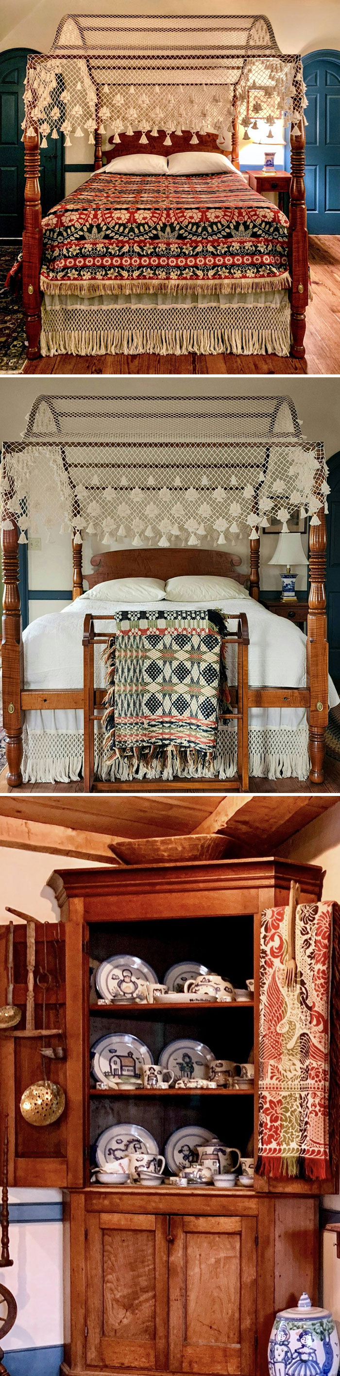 Recently, I've Noticed That Members Have Been Sharing Their 19th Century Woven Coverlets