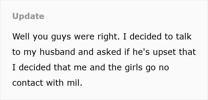 MIL Lies To 6YO That She's Going To Lose Mom, Gets Banned From Kids' Lives And Arrested