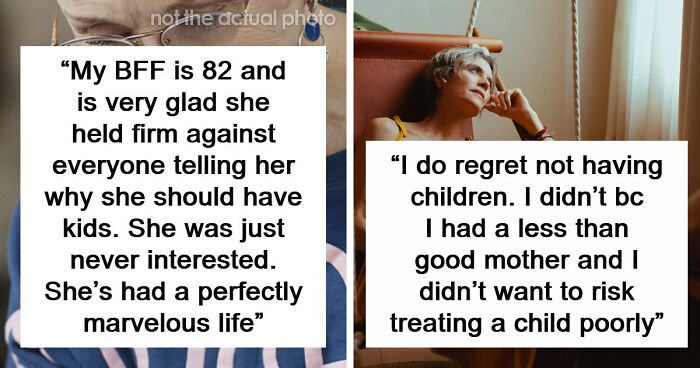 47 Older People That Chose Not To Have Kids Reveal If They Regret The Decision Now