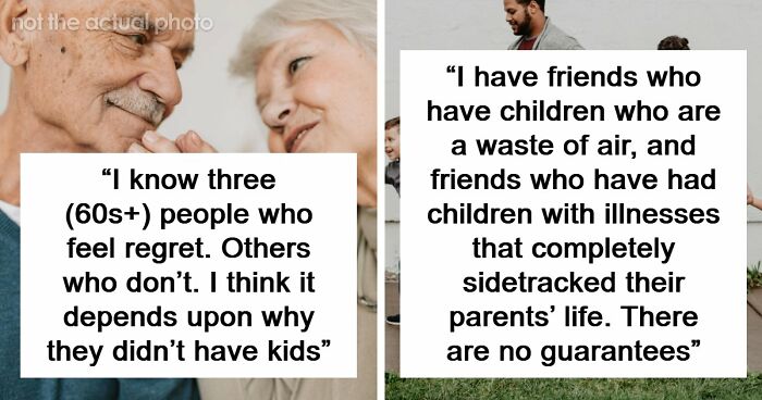 47 Older People That Chose Not To Have Kids Reveal If They Regret The Decision Now