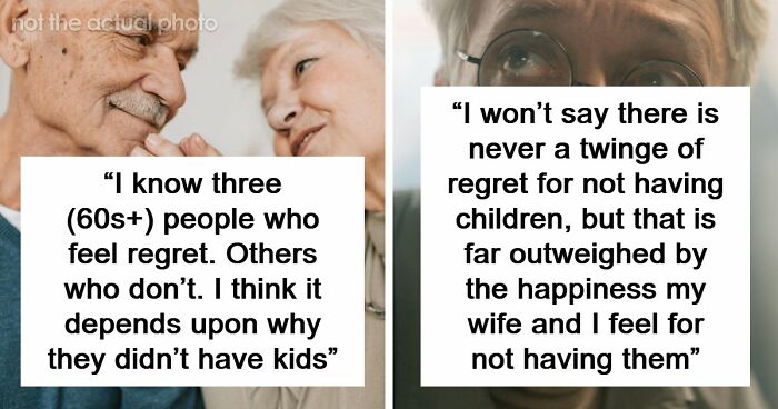 47 Older People That Chose Not To Have Kids Reveal If They Regret The Decision Now