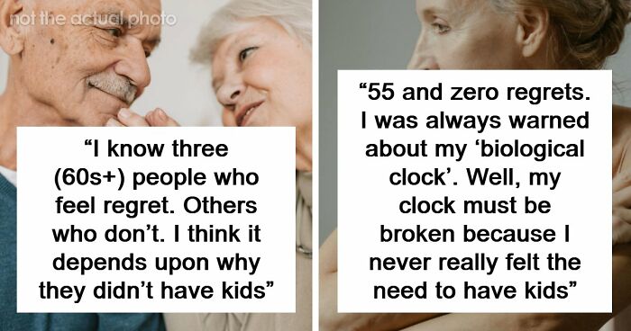 47 Older People That Chose Not To Have Kids Reveal If They Regret The Decision Now