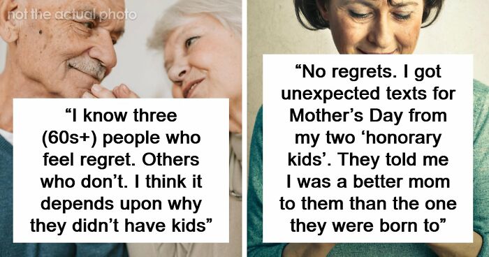 47 Older People That Chose Not To Have Kids Reveal If They Regret The Decision Now