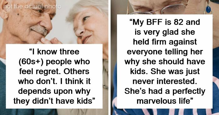 47 Older People That Chose Not To Have Kids Reveal If They Regret The Decision Now
