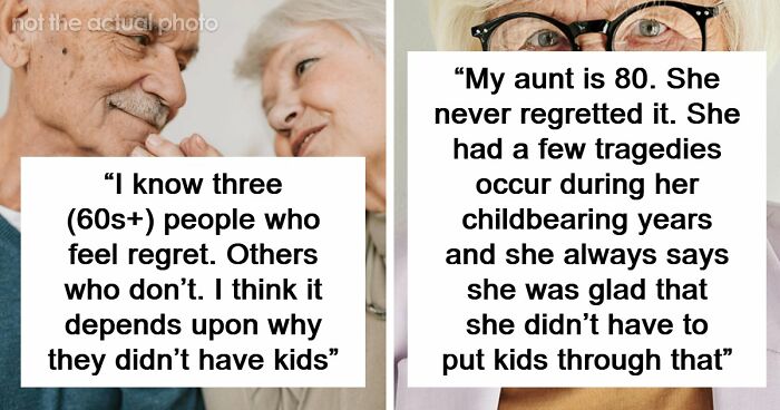 47 Older People That Chose Not To Have Kids Reveal If They Regret The Decision Now