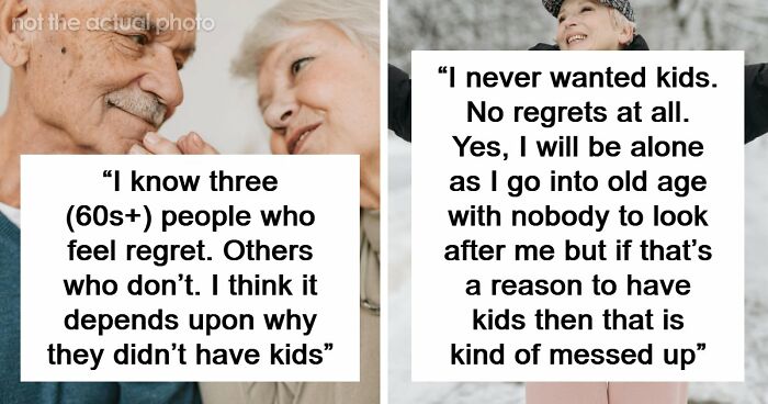 47 Older People That Chose Not To Have Kids Reveal If They Regret The Decision Now