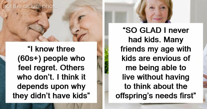 47 Older People That Chose Not To Have Kids Reveal If They Regret The Decision Now